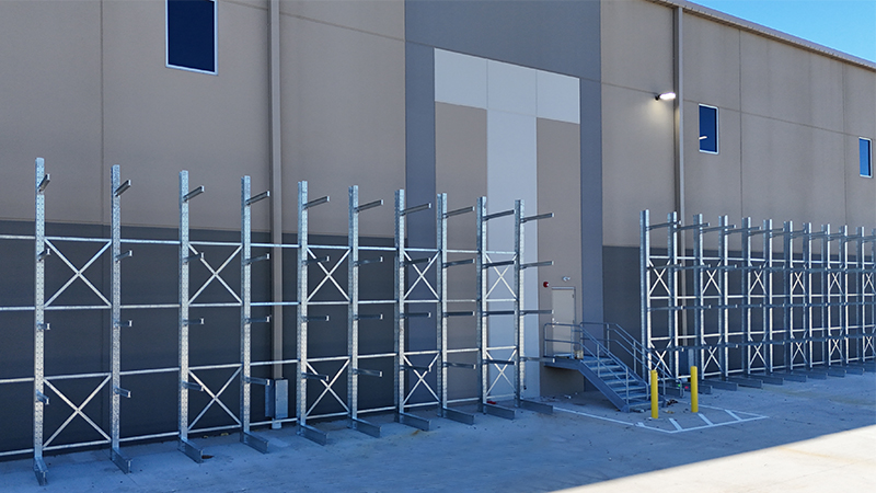Hot Dip Galvanized Cantilever Racks