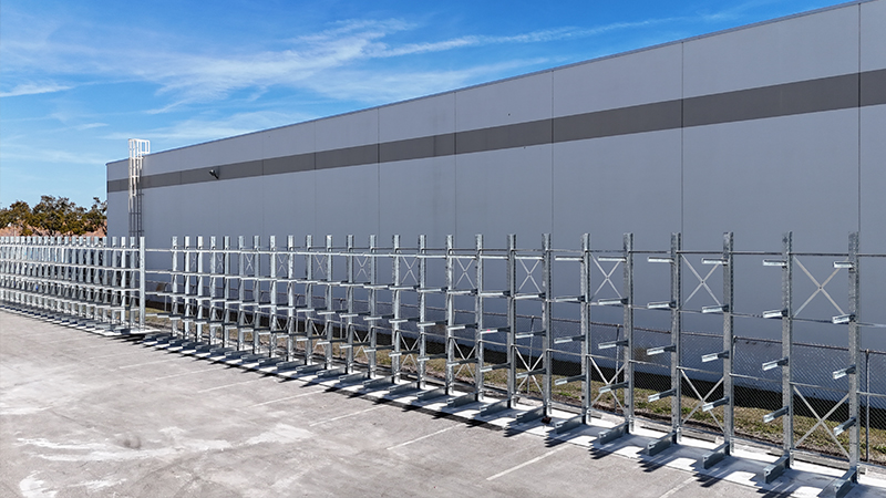 Galvanized Cantilever Rack